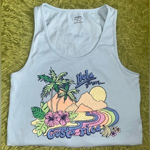 Costa Rica Cropped Tank Top